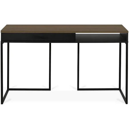 Temahome Desk City Walnut, Black