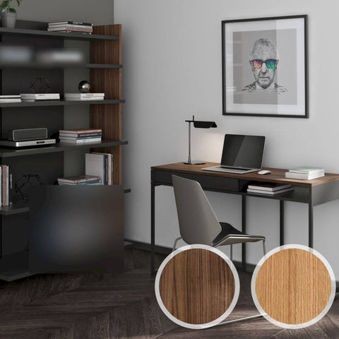 Temahome Desk City Walnut, Black