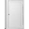 Teamson Home - Bathroom Corner White Wooden Standing Cabinet
