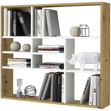 FMD Wandregal brown 78.5 H x 90.0 W x 16.0 D cm