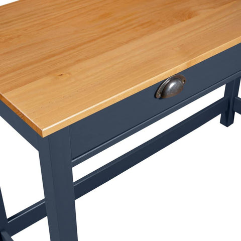 vidaXL Console Table Hill with 2 Drawers 110x45x74 cm Solid Pine Wood