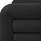 Velvet Accent Chair TOV Furniture UK Upholstery Colour: Black