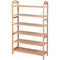 6-Tier Bamboo Shoe Storage Rack
