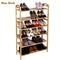 6-Tier Bamboo Shoe Storage Rack