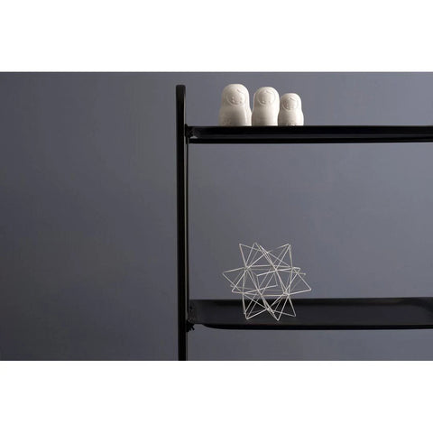 Servierwagen Yates Ivy Bronx Top Colour: Black, Frame Colour: Black
