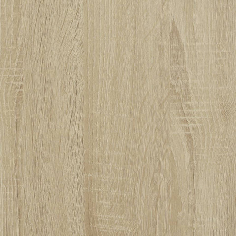 vidaXL Bookcase Grey Sonoma 80x24x176 cm Engineered Wood