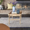 Hübsch - Cube Coffee Table Natural