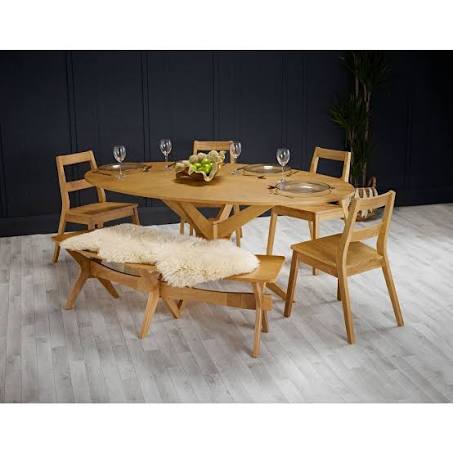 Malmo Dining Table White Oak