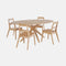 Malmo Dining Table White Oak
