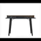 Alphason Memphis Desk walnut & charcoal grey finish
