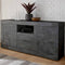 Como Two Door/Two Drawer Sideboard - Anthracite Finish