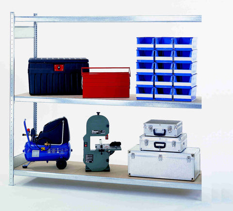 Schulte, Wide Span Shelf Unit, with Moulded Chipboard, Height 3000 mm ,Width 2250 mm