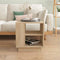 vidaXL Coffee Table Black 40x40x43 cm Engineered Wood