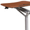 Flash Furniture Mobile Laptop Desk Sit-Down and Stand-Up Computer Computer Desk ...