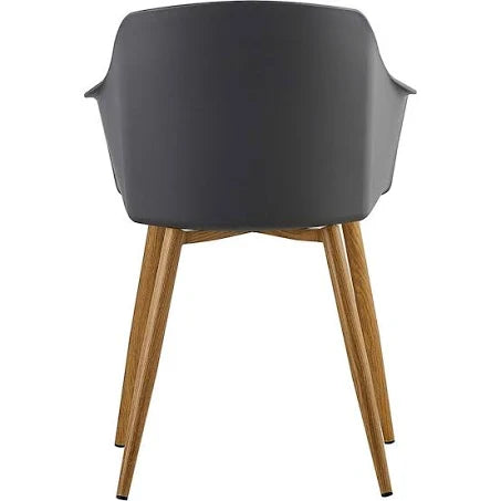 Eden Dining Chair Single - Grey - Life Interiors
