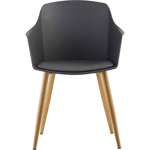 Eden Dining Chair Single - Grey - Life Interiors