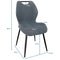 JIJIAN Set of 6 Dining Chairs, Fabric Kitchen Chairs, Living Room Chairs with ...
