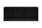 vidaXL TV Cabinet Black 104x33x41 cm Solid Pinewood