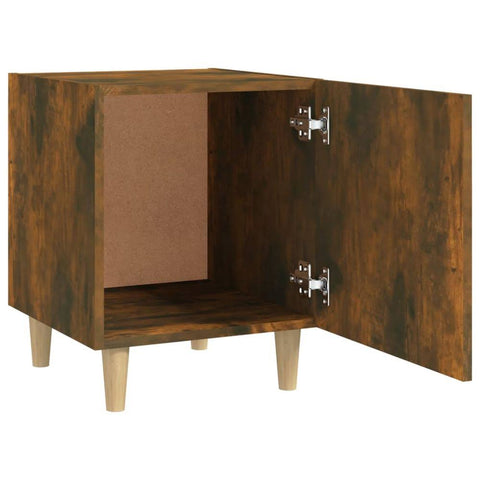 vidaXL Bedside Cabinet Concrete Grey Engineered Wood