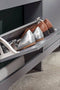 GFW - Narrow 4 Drawer Shoe Cabinet - Grey