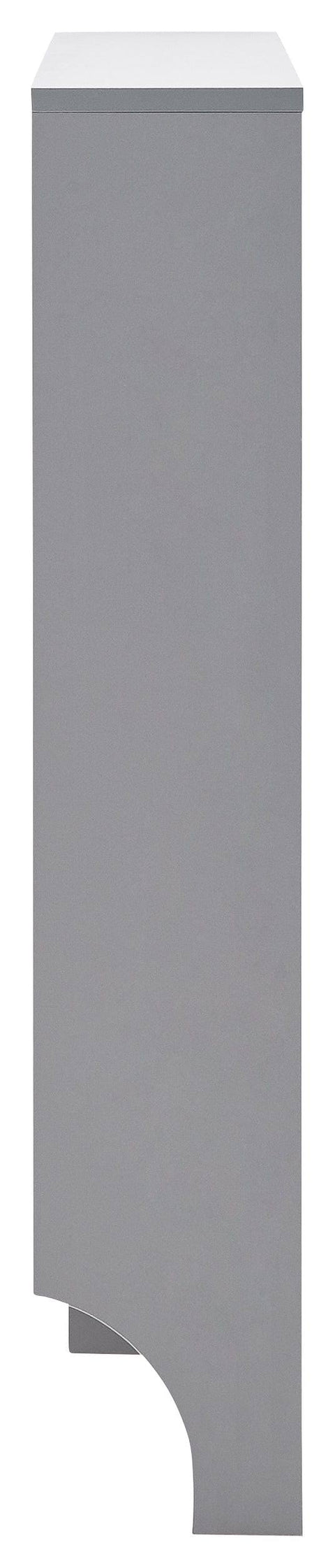 GFW - Narrow 4 Drawer Shoe Cabinet - Grey