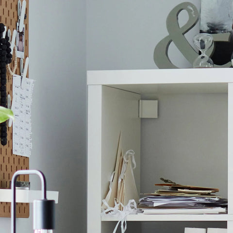 IKEA - Kallax Shelving Unit, White, 112x147 cm
