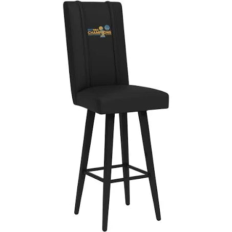 Dreamseat Bar Stool Swivel 2000 with Golden State Warriors 2017 Champions Logo