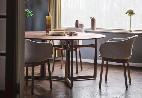 &Tradition Elefy Chair JH31 | twentytwentyone Black / Fabric group 1