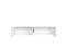 Sky Hinged Door Wardrobe 181cm White