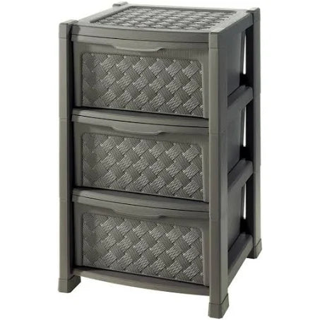 Chest of drawers Tontarelli Arianna Brown 3 drawers 38,5 x 39 x 63,5 cm