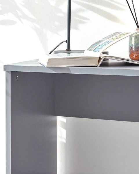 GFW Office Desk Home Study Modern Piro Grey