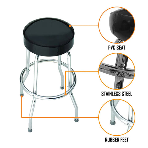 Black Sabbath Bar Stool - Logo