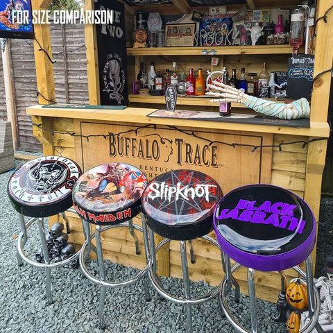 Black Sabbath Bar Stool - Logo