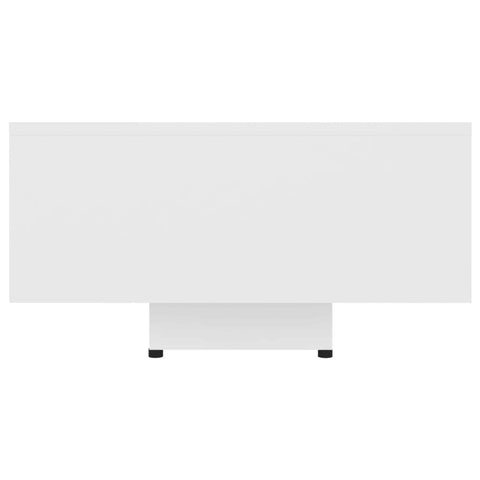 vidaXL Coffee Table High Gloss White 85x55x31 cm Engineered Wood