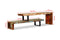 vidaXL TV Stand Solid Reclaimed Wood