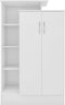 Seconique Nevada Petite Open Shelf Wardrobe - White Gloss