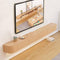 HYANXUE Floating TV Stand, Wall Mounted TV Shelves With Door,TV Media Console ...