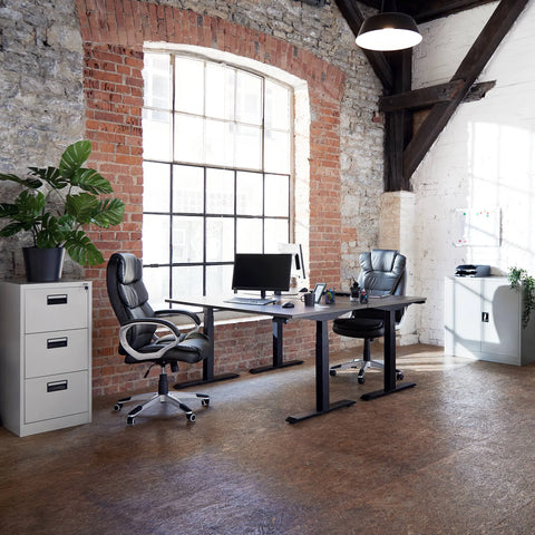Tectake Office Chair Zulu - Black