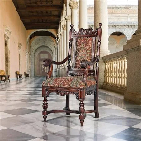 Design Toscano - Grand Classic Edwardian Dining Armchair: Each - Medieval ...