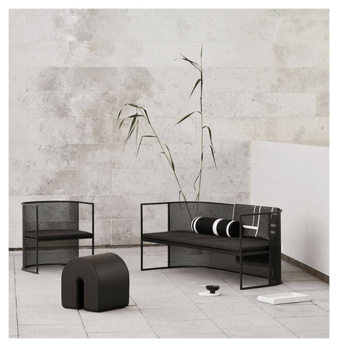 Kristina Dam Bauhaus Lounge Chair-Black