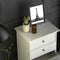 Paris 5 Drawers Chest in White