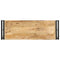 vidaXL Console Table 150x30x75 cm Solid Acacia Wood