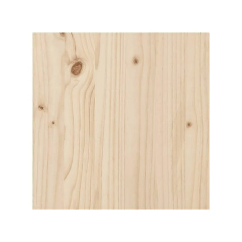 vidaXL Dining Table Y-Frame 200x100x75.5 cm Solid Wood Pine and Steel