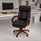 Flash Furniture High Back Leather Executive Swivel Chair with Synchro-Tilt ...