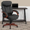 Flash Furniture High Back Leather Executive Swivel Chair with Synchro-Tilt ...