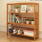 Bookshelf Bookshelves 3 Tiers Bamboo Bookshelf Simple Floor Creative Table Frame ...