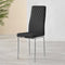 Furniturebox UK Milan Dining Chair - Set of 4 or 6 Dining Chairs - Premium Dining ...