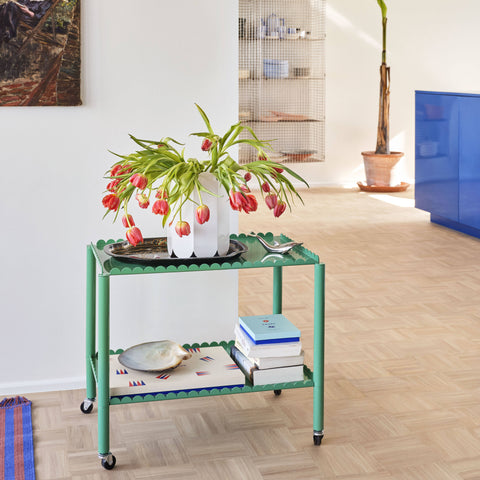 HAY - Arcs Trolley Low Jade Green