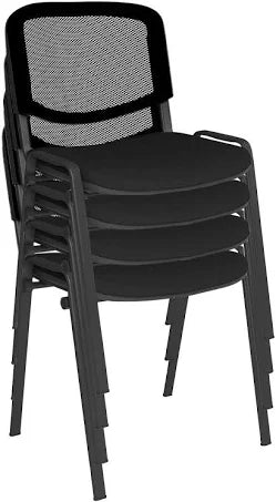 Dams Taurus Mesh Stacking Chairs - Pack of 4