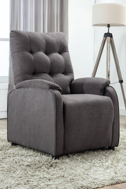 More4Homes - Charlbury Fabric Pushback Recliner Armchair Sofa Fireside Chair ...